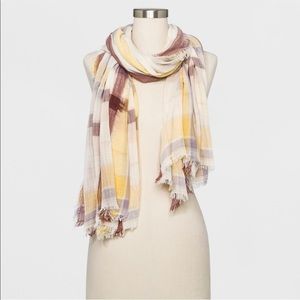 Universal Thread Striped Oversized Oblong Scarf